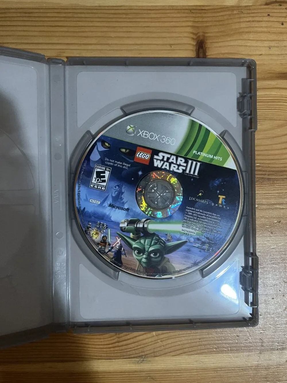 LEGO Star Wars III: The Clone Wars Microsoft Xbox 360 Used Good Condition $15